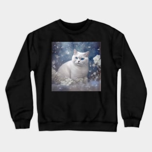 White British Shorthair Crewneck Sweatshirt